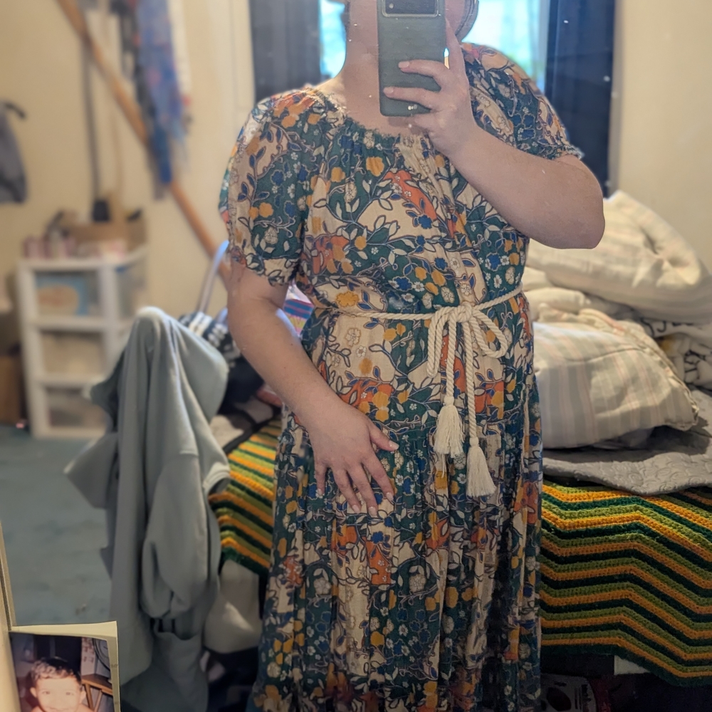 Floral Bohemian Dress